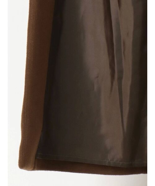 dazzlin（ダズリン）の「２ＷＡＹロングガーリーコート（その他アウター・レディース・アイボリー/ブラウン/ベージュ・SMALL/MEDIUM）」の15枚目の写真