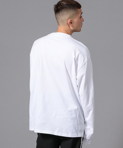   カルバンクライン ロゴ ロングTシャツ ホワイト Calvin Klein - [Calvin Klein カルバンクライン] メンズ ロンT
