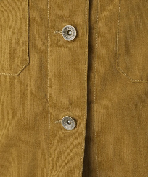 LEPSIM（レプシィム）の「コーデュロイライトジャケット　892712（その他アウター・レディース・マスタード/グレイッシュベージュ・FREE）」の8枚目の写真