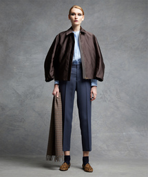 Drawer（ドゥロワー）の「Drawer ウールモヘヤツイルベーシックパンツ