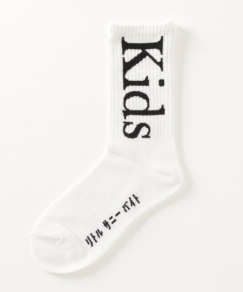 Little sunny bite(リトルサニーバイト)の「【Little sunny bite(リトルサニーバイト)】KIDS SOCKS(ソックス/靴下・レディース・ホワイト/ブラック/レッド・FREE)」の6枚目の写真