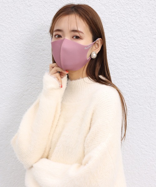 one after another NICE CLAUP(ワンアフターアナザーナイスクラップ)の「ハイネックフェザーニット(ニット/セーター・レディース・アイボリー/モカ/スモークピンク/ピンクベージュ/コーラル・FREE)」の12枚目の写真