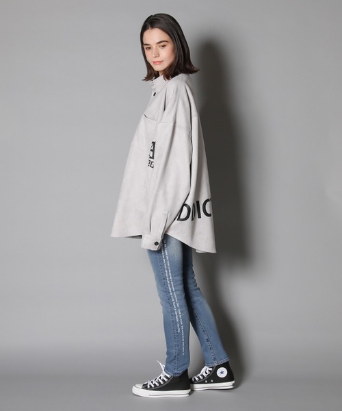 GALLIS ADDICTION（ガリスアディクション）の「GA SUEDE REMAKE SHIRT / スウェード リメイク シャツ（シャツ/ブラウス・メンズ・ブラック/ライトグレー/ベージュ・FREE）」の18枚目の写真