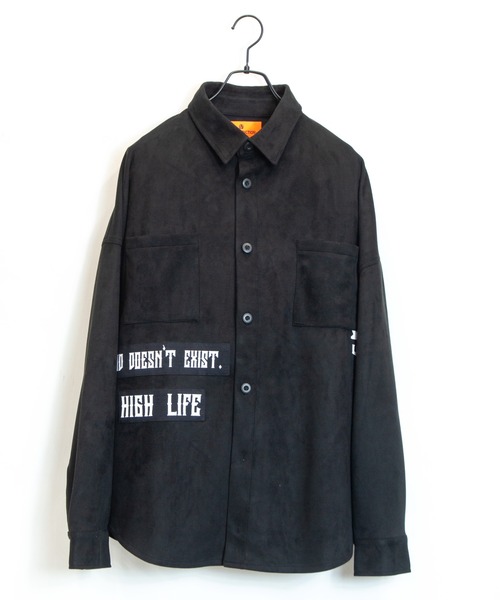 GALLIS ADDICTION（ガリスアディクション）の「GA SUEDE REMAKE SHIRT / スウェード リメイク シャツ（シャツ/ブラウス・メンズ・ブラック/ライトグレー/ベージュ・FREE）」の20枚目の写真