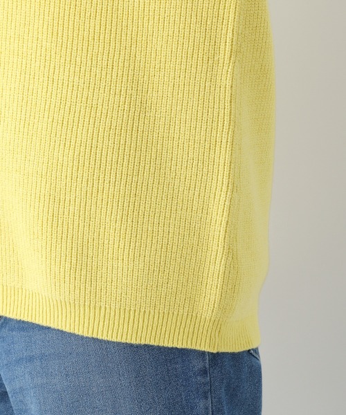 LEPSIM（レプシィム）の「7GルーズVネックニット　923927（ニット/セーター・レディース・ブラック/ベージュ/イエロー/ブルー・FREE）」の21枚目の写真