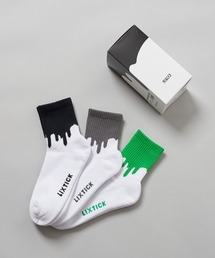 LIXTICK | 【LIXTICK/リックスティック】DRIP SOCKS 3PACK(ソックス/靴下)