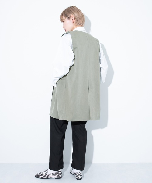 kutir（クティール）の「【春カラー】カラーテーパードパンツ（スラックス・レディース・オレンジ/ブラック/パープル/ライトグリーン/ライトブルー/イエロー・SMALL/MEDIUM/LARGE）」の11枚目の写真