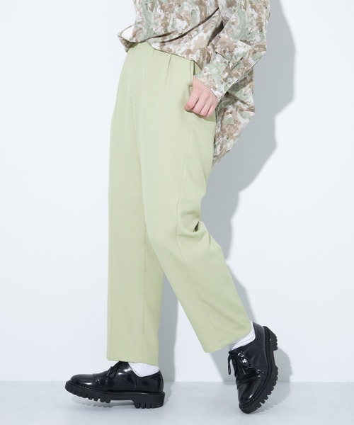 kutir（クティール）の「【春カラー】カラーテーパードパンツ（スラックス・レディース・オレンジ/ブラック/パープル/ライトグリーン/ライトブルー/イエロー・SMALL/MEDIUM/LARGE）」の12枚目の写真