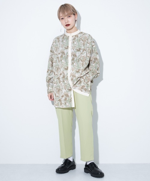 kutir（クティール）の「【春カラー】カラーテーパードパンツ（スラックス・レディース・オレンジ/ブラック/パープル/ライトグリーン/ライトブルー/イエロー・SMALL/MEDIUM/LARGE）」の14枚目の写真