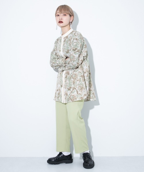 kutir（クティール）の「【春カラー】カラーテーパードパンツ（スラックス・レディース・オレンジ/ブラック/パープル/ライトグリーン/ライトブルー/イエロー・SMALL/MEDIUM/LARGE）」の15枚目の写真