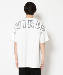 AVIREX | AVIREX/アビレックス/ビッグロゴオーバーサイズフットボールTシャツ/S/S BigLogo Loose FootBall T-Shirts(Tシャツ/カットソー)