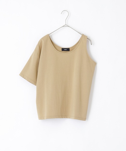 EMMA（EMMA CLOTHES）（エマ）の「【EMMA】メッシュレイヤードニット 半袖セット（Tシャツ/カットソー・レディース・ブラック/ベージュ/ブラウン・FREE）」の8枚目の写真