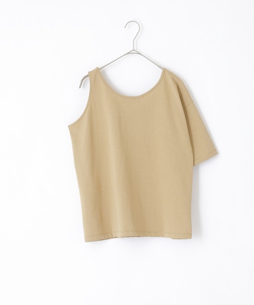 EMMA（EMMA CLOTHES）（エマ）の「【EMMA】メッシュレイヤードニット 半袖セット（Tシャツ/カットソー・レディース・ブラック/ベージュ/ブラウン・FREE）」の9枚目の写真