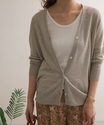 URBAN RESEARCH DOORS | リネンロングカーディガン(カーディガン/ボレロ)