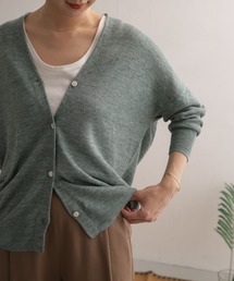 URBAN RESEARCH DOORS | リネンロングカーディガン(カーディガン/ボレロ)