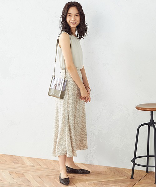 MONO　COMME CA（モノコムサ）の「クリア ミニポシェット（ショルダーバッグ・レディース・ブラック/ブラウン/ベージュ/パイソン・FREE）」の15枚目の写真