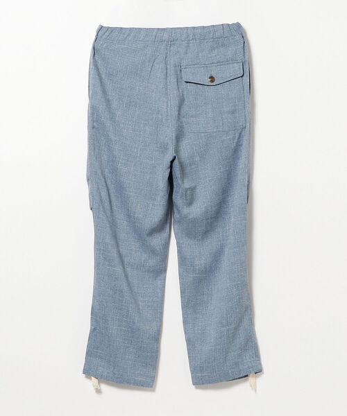 BEAMS LIGHTS（ビームスライツ）の「BEAMS LIGHTS / ドライ タッチ ミリタリーパンツ（カーゴパンツ・メンズ・ベージュ/ネイビー/ブルー・SMALL/MEDIUM/LARGE）」の10枚目の写真