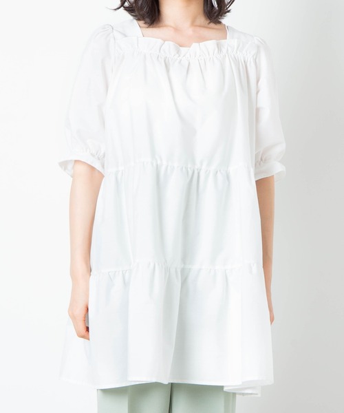 【超美品】DRESS VAN NOTEN ミニワンピース　チュニック チェーン長袖ミニワンピース | ファッション通販サイト NUGU