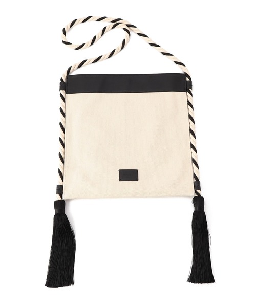 Zeus Dione Kymata フリンジショルダーバッグ