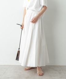 リネンボリュームスカート