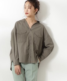 N.(N. Natural Beauty Basic) | 麻混ビッグポケットシャツ(シャツ/ブラウス)