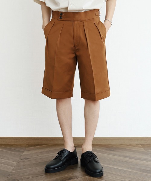 y/m(イム)の「グルカショーツ(その他パンツ・メンズ・ベージュ/キャメル・MEDIUM/LARGE)」の2枚目の写真