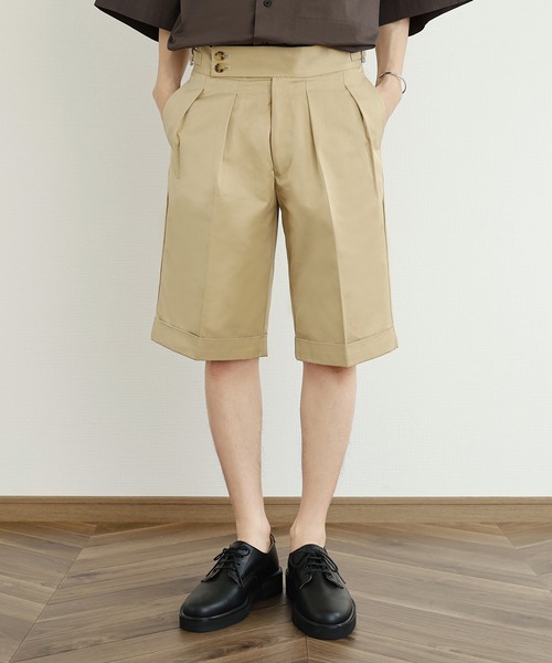 y/m(イム)の「グルカショーツ(その他パンツ・メンズ・ベージュ/キャメル・MEDIUM/LARGE)」の5枚目の写真