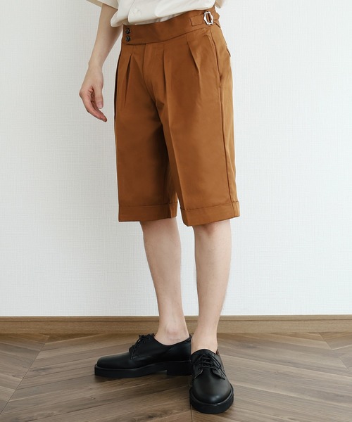 y/m(イム)の「グルカショーツ(その他パンツ・メンズ・ベージュ/キャメル・MEDIUM/LARGE)」の9枚目の写真