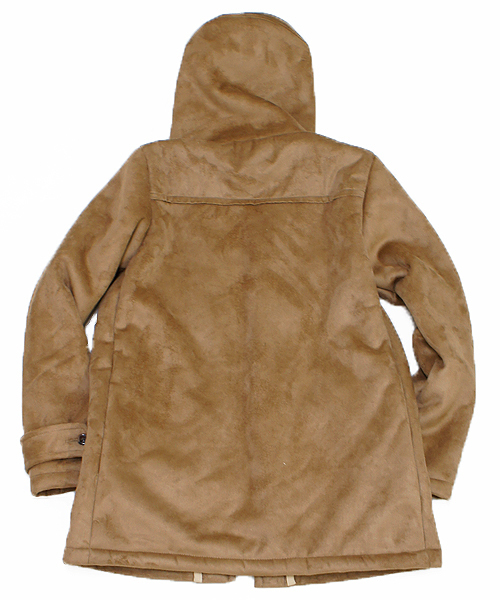 CIAOPANIC（チャオパニック）の「【Ciaopanic】フェイクムートンダッフルコート（ダッフルコート・レディース・ブラック/ベージュ・FREE）」の4枚目の写真