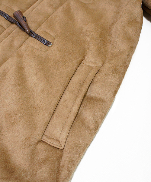 CIAOPANIC（チャオパニック）の「【Ciaopanic】フェイクムートンダッフルコート（ダッフルコート・レディース・ブラック/ベージュ・FREE）」の8枚目の写真