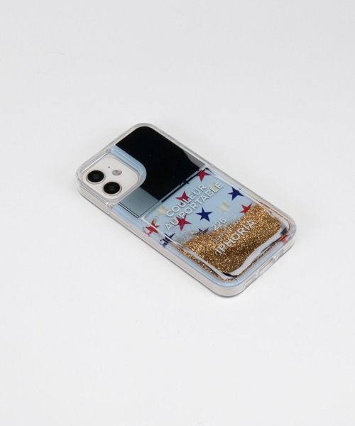 IPHORIA - 【完売品】アイフォリア　iPhone12/12pro用　リキッドケース＋布袋 セール】【IPHORIA】グリッターリキッドアイフォンケース iPhone
