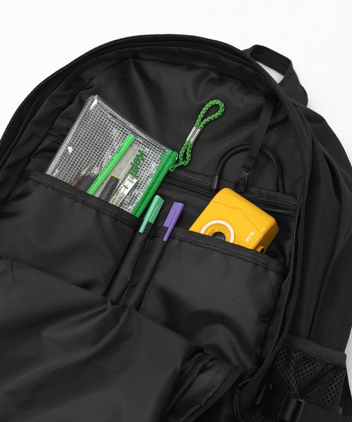 Perushu（ペルーシュ）の「Perushuロゴバックパック【パスケース付き】（バックパック/リュック・メンズ・ブラック・FREE）」の19枚目の写真