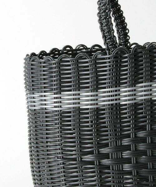 THE STATION STORE（ザ ステーション ストア）の「＜SSCONI＞ バスケット バッグ（かごバッグ・レディース・ブラック/ダークブラウン/ピンク・FREE）」の10枚目の写真