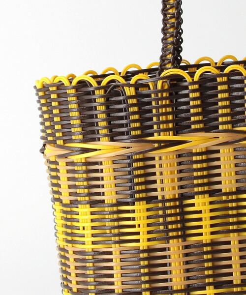 THE STATION STORE（ザ ステーション ストア）の「＜SSCONI＞ バスケット バッグ（かごバッグ・レディース・ブラック/ダークブラウン/ピンク・FREE）」の11枚目の写真