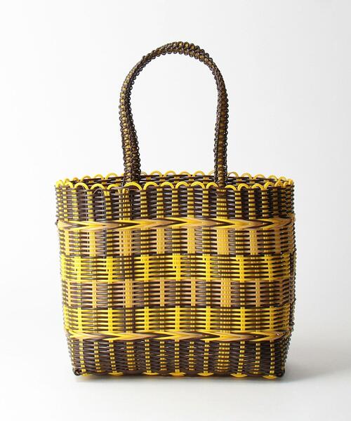 THE STATION STORE（ザ ステーション ストア）の「＜SSCONI＞ バスケット バッグ（かごバッグ・レディース・ブラック/ダークブラウン/ピンク・FREE）」の12枚目の写真