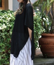 ARCANUM DESIGN | ARL 前後２WAYポンチョ風トップス(Tシャツ/カットソー)