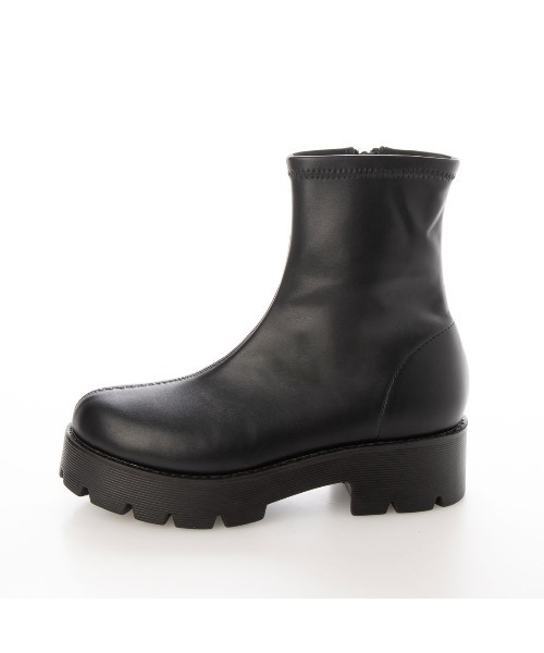 EVOL（イーボル）の「【EVOL】  ストレッチブーツ IR9699（ブーツ・レディース・ブラック/ブラウン・LL/S/M/L）」の4枚目の写真