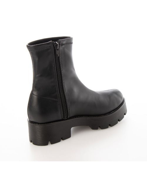 EVOL（イーボル）の「【EVOL】  ストレッチブーツ IR9699（ブーツ・レディース・ブラック/ブラウン・LL/S/M/L）」の5枚目の写真