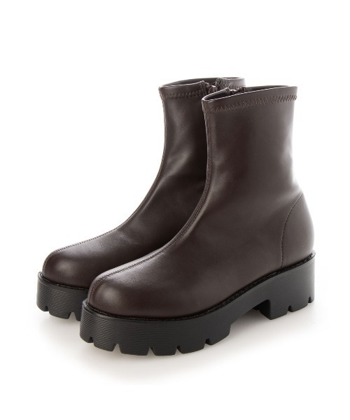 EVOL（イーボル）の「【EVOL】  ストレッチブーツ IR9699（ブーツ・レディース・ブラック/ブラウン・LL/S/M/L）」の8枚目の写真