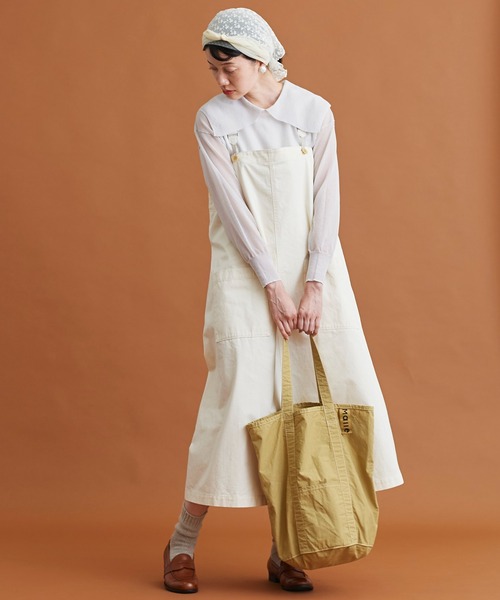 Malle（マル）の「malle COTTON製品染め　バケツトートバッグ（トートバッグ・レディース・パープル/マスタード/チャコールグレー・FREE）」の16枚目の写真