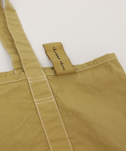 Malle（マル）の「malle COTTON製品染め　バケツトートバッグ（トートバッグ・レディース・パープル/マスタード/チャコールグレー・FREE）」の8枚目の写真