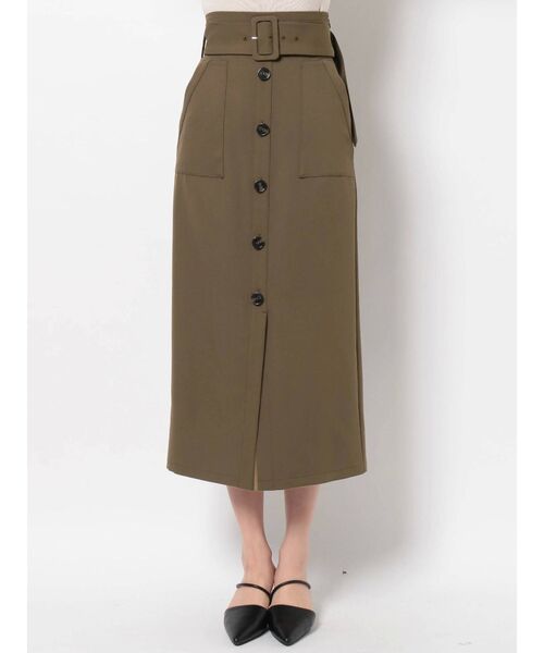 MURUA（ムルーア）の「フロントボタンペンシルスカート（スカート・レディース・グリーン/モカ/その他1・1/2）」の18枚目の写真