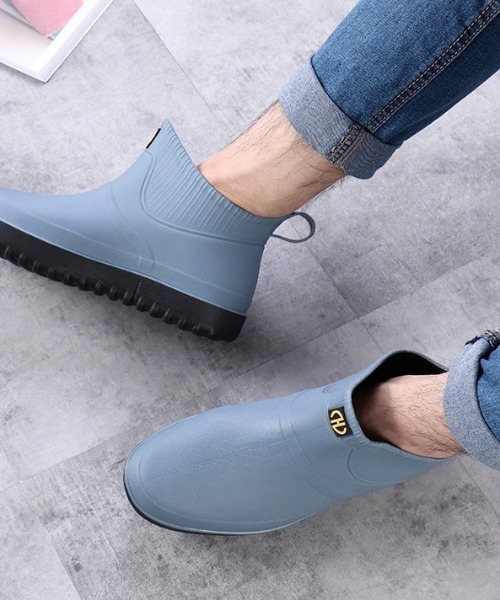 aimoha（アイモハ）の「防水ノンスリップレインシューズ（レインシューズ・メンズ・ブラック/グリーン/ブルー/ネイビー・25.0cm/26.0cm/27.0cm/27.5cm/26.5cm/25.5cm）」の8枚目の写真