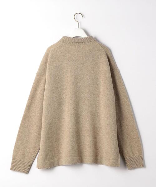 green label relaxing(グリーンレーベルリラクシング)の「シャツカラー ソフト カーディガン(ニット/セーター・レディース・ブラック/ベージュ/ライトグレー・FREE)」の17枚目の写真