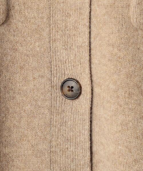 green label relaxing(グリーンレーベルリラクシング)の「シャツカラー ソフト カーディガン(ニット/セーター・レディース・ブラック/ベージュ/ライトグレー・FREE)」の21枚目の写真