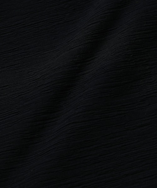 ADAM ET ROPE'（アダムエロペ）の「＜洗える＞ハイツイストクレープワンピース（ワンピース・レディース・ブラック/レンガ/キナリ・FREE）」の20枚目の写真