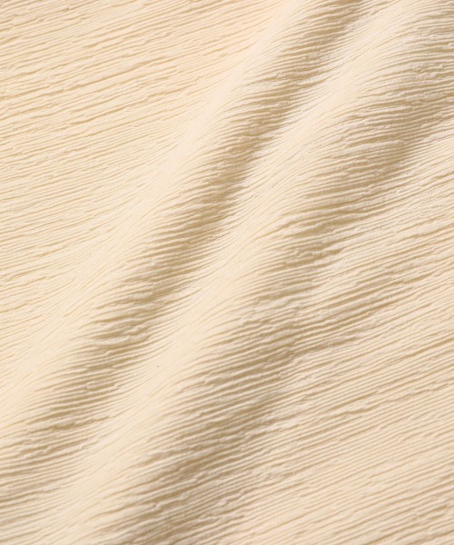 ADAM ET ROPE'（アダムエロペ）の「＜洗える＞ハイツイストクレープワンピース（ワンピース・レディース・ブラック/レンガ/キナリ・FREE）」の21枚目の写真