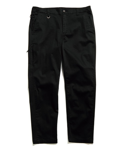 uniform experiment（ユニフォームエクスペリメント）の「STRETCH CHINO SIDE POCKET TAPERED PANTS（チノパンツ・メンズ・ブラック/ベージュ/カーキ・1/2/4/3）」の2枚目の写真