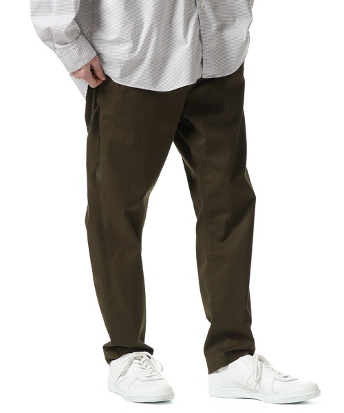 uniform experiment（ユニフォームエクスペリメント）の「STRETCH CHINO SIDE POCKET TAPERED PANTS（チノパンツ・メンズ・ブラック/ベージュ/カーキ・1/2/4/3）」の22枚目の写真