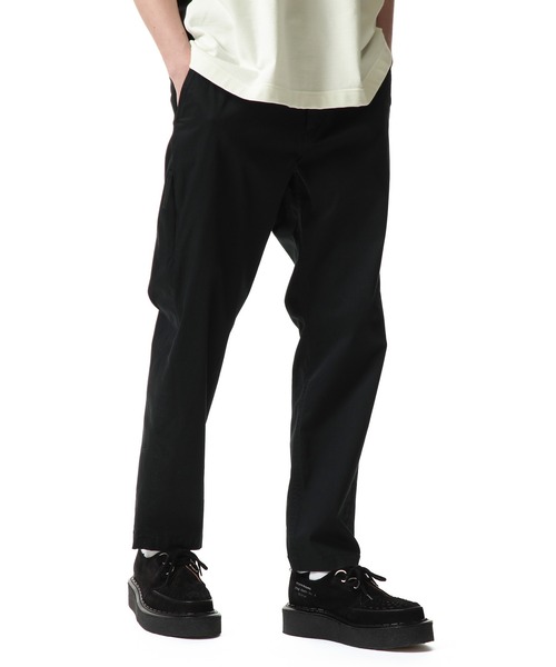 uniform experiment（ユニフォームエクスペリメント）の「STRETCH CHINO SIDE POCKET TAPERED PANTS（チノパンツ・メンズ・ブラック/ベージュ/カーキ・1/2/4/3）」の7枚目の写真